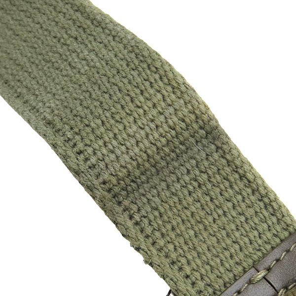 Celine Belt Bag Logo Bag Canvas Khaki Silver — view 6