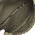 Celine Belt Bag Logo Bag Canvas Khaki Silver — view 7