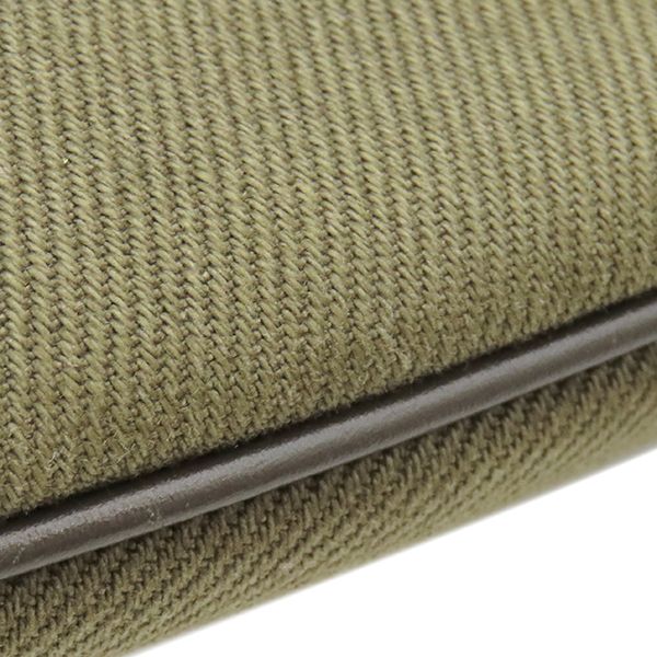 Celine Belt Bag Logo Bag Canvas Khaki Silver — view 4