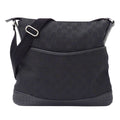 Gucci Shoulder Bag GG Canvas Black