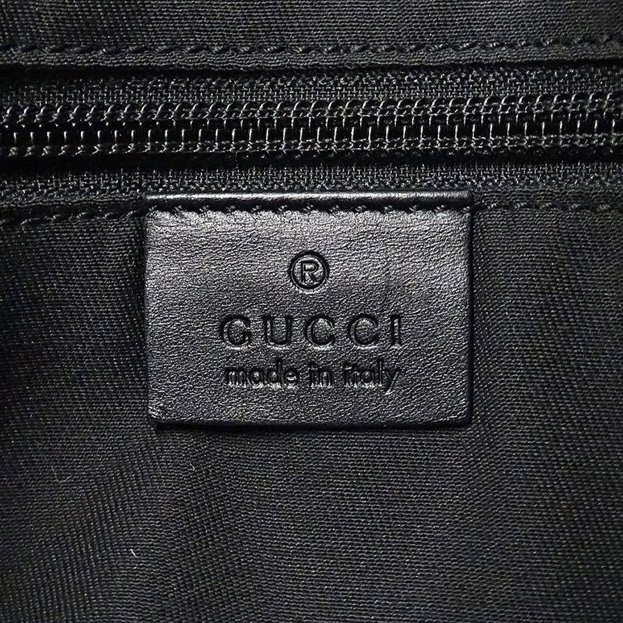 Gucci Shoulder Bag GG Canvas Black — view 6