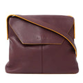 Loewe Shoulder Bag Leather Bordeaux Wine Red