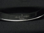 Louis Vuitton Bracelet Cuff Nanogram Silver Gold Metal Bangle — view 4