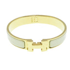 Hermes Clic Clac PM Ivory Bangle Bracelet