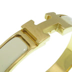 Hermes Clic Clac PM Ivory Bangle Bracelet — view 8