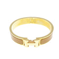 Hermes Clic Clac PM Bangle Beige Nacre Bracelet