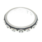 Louis Vuitton Ring LV Bamboo L Silver — view 6