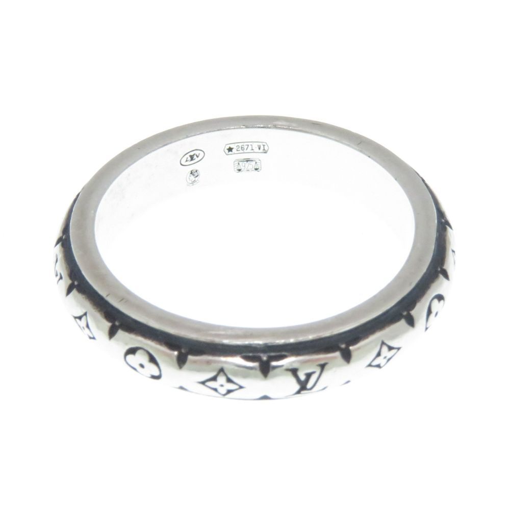 Louis Vuitton Ring LV Bamboo L Silver — view 3