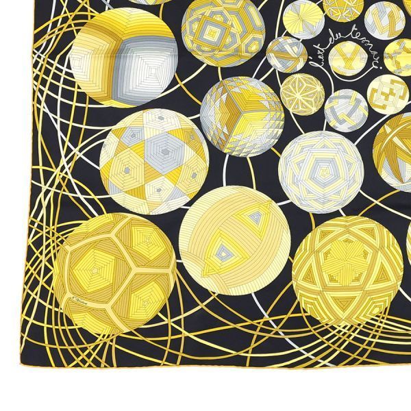 Hermes Carre 90 L'art du Temari Scarf — view 8