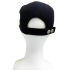 Hermes Cashmere 100% Nevada Cheval Au Trait Cap Navy 61 Hat — view 3