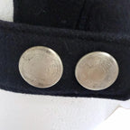 Hermes Cashmere 100% Nevada Cheval Au Trait Cap Navy 61 Hat — view 6
