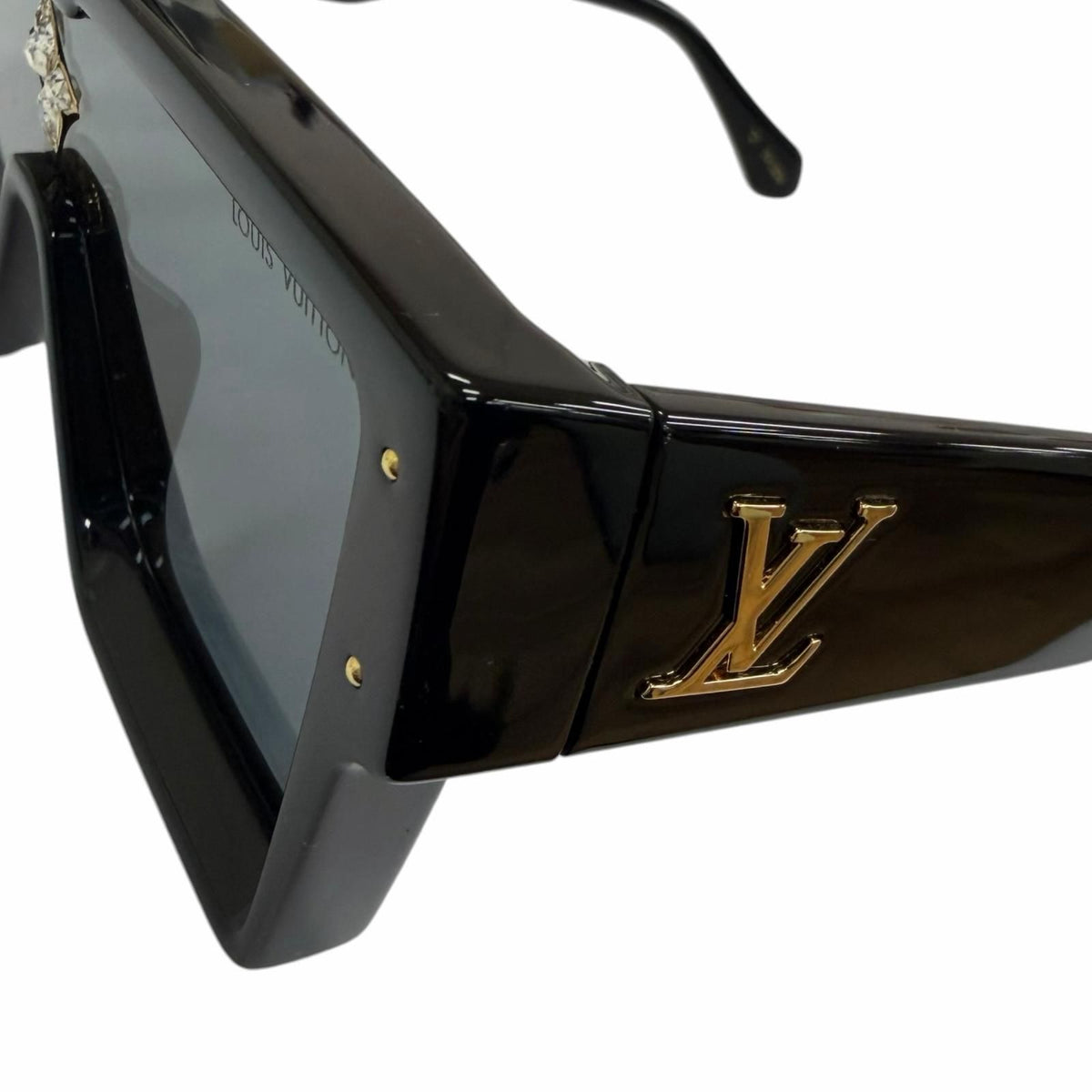 Louis Vuitton Sunglasses Cyclone Black Demo Lens Eyewear — view 6