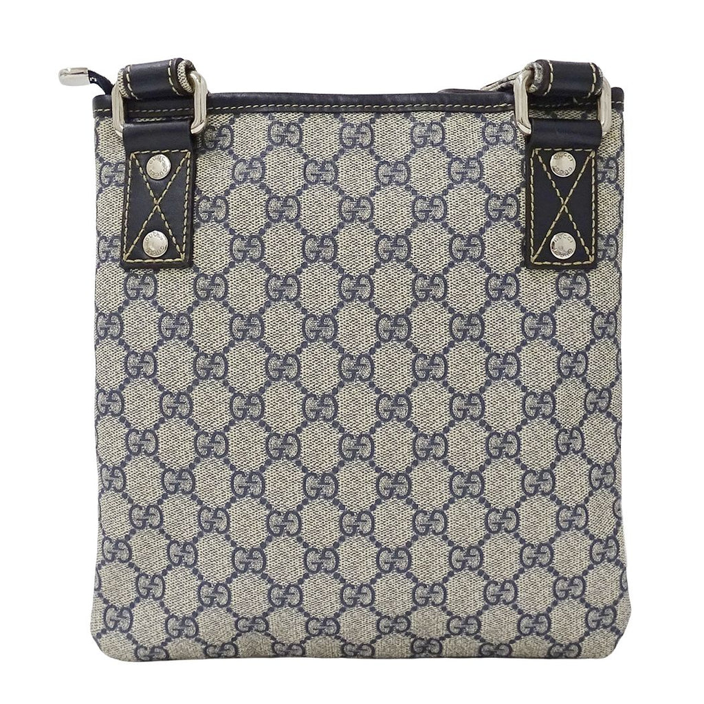 Gucci Shoulder Bag GG Plus Navy Beige — view 2