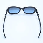 Chanel S2 CC Logo Chain Design Square Shape Eyewear — view 4