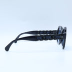 Chanel S2 CC Logo Chain Design Square Shape Eyewear — view 3