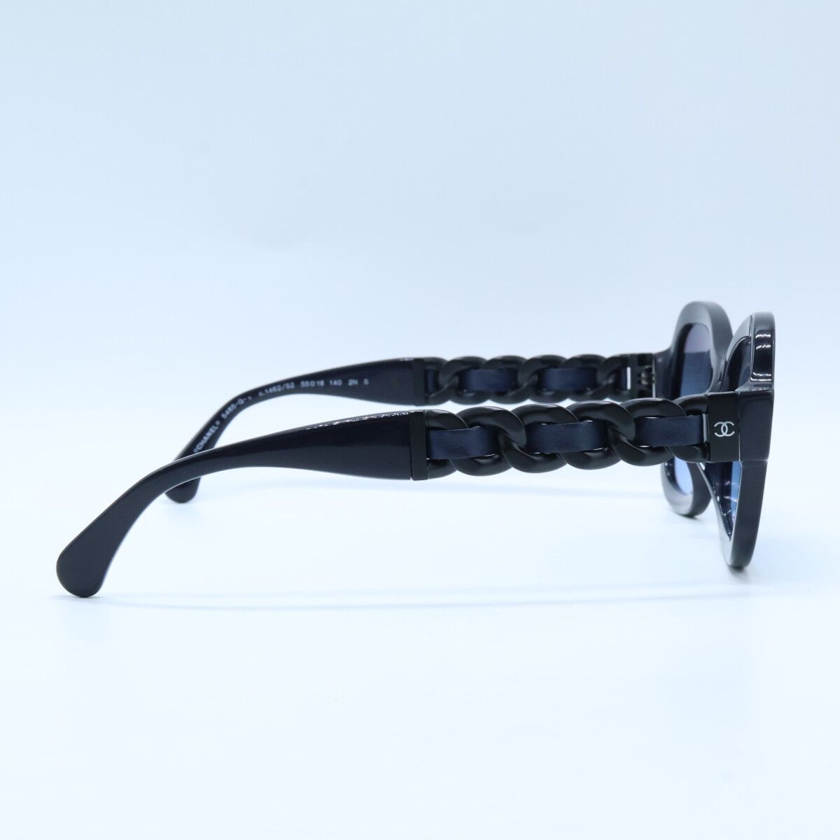 Chanel S2 CC Logo Chain Design Square Shape Eyewear — view 3