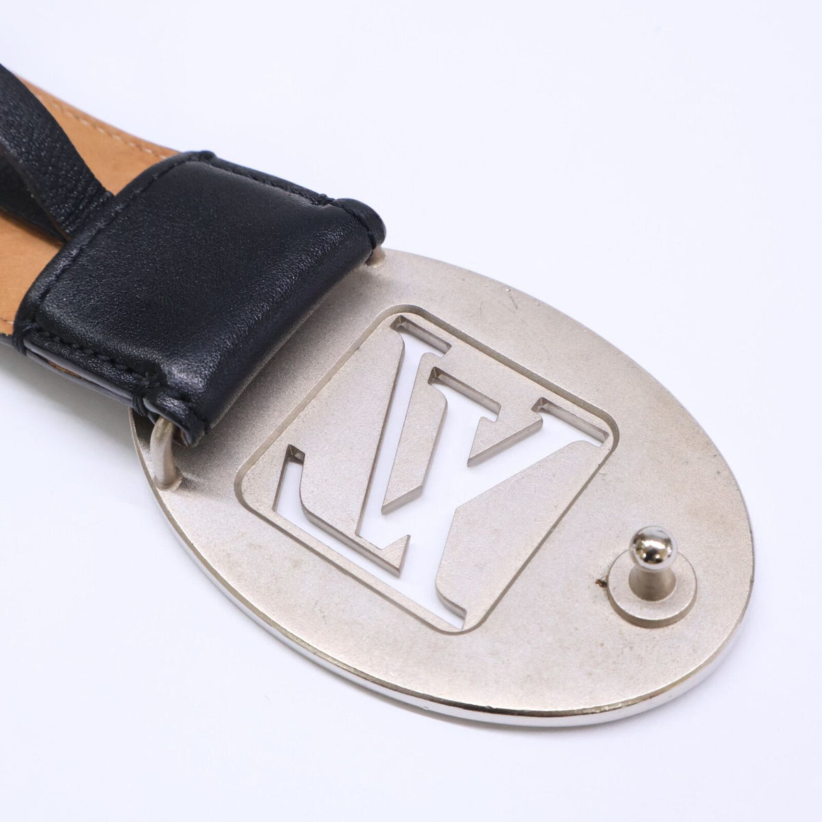 Louis Vuitton LV Logo Buckle Ceinture Oval 80/32 Belt — view 6