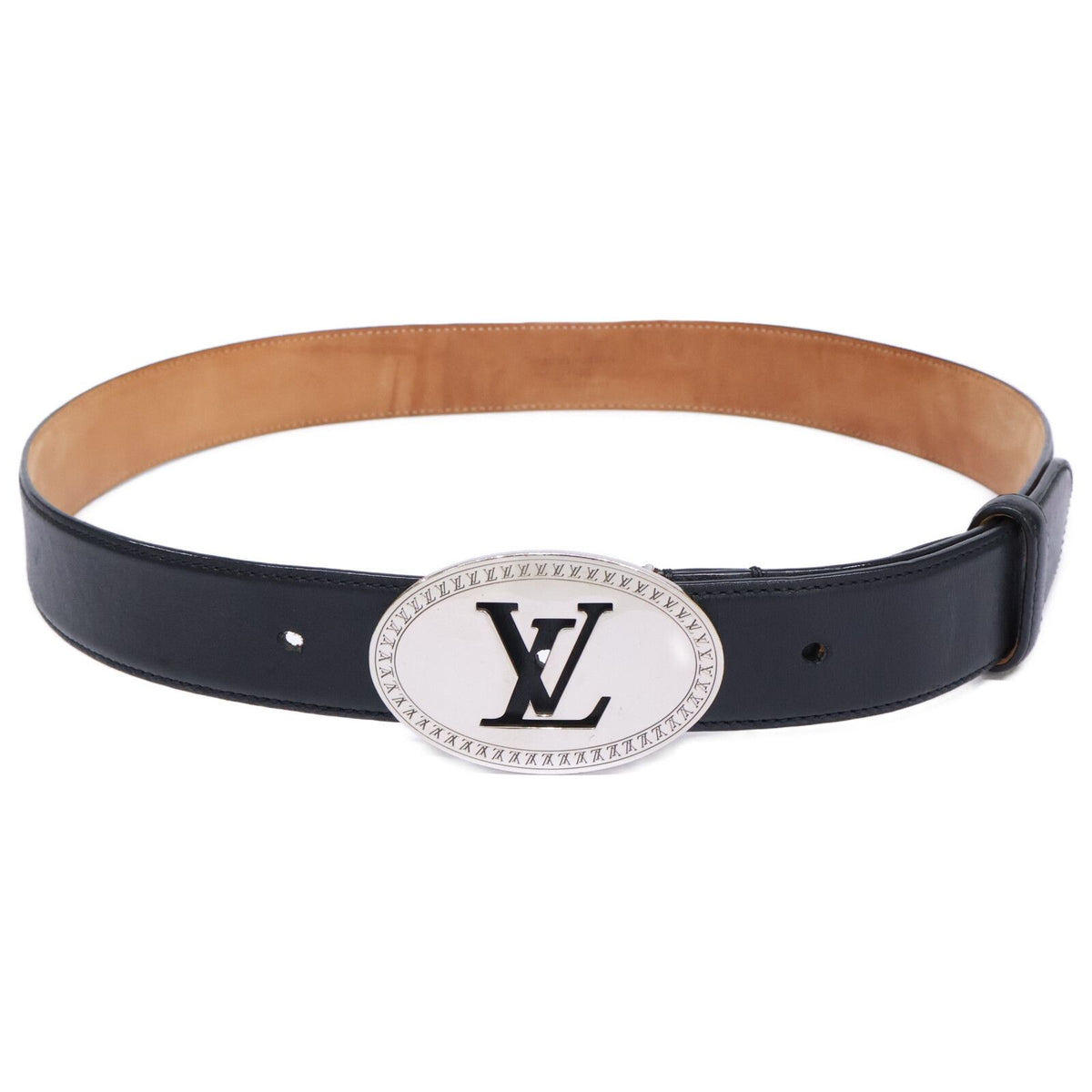Louis Vuitton LV Logo Buckle Ceinture Oval 80/32 Belt
