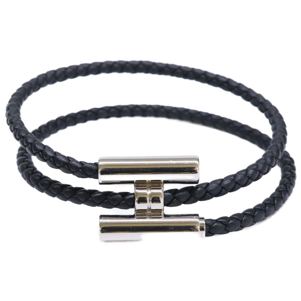 Hermes Tournis Tresse Leather