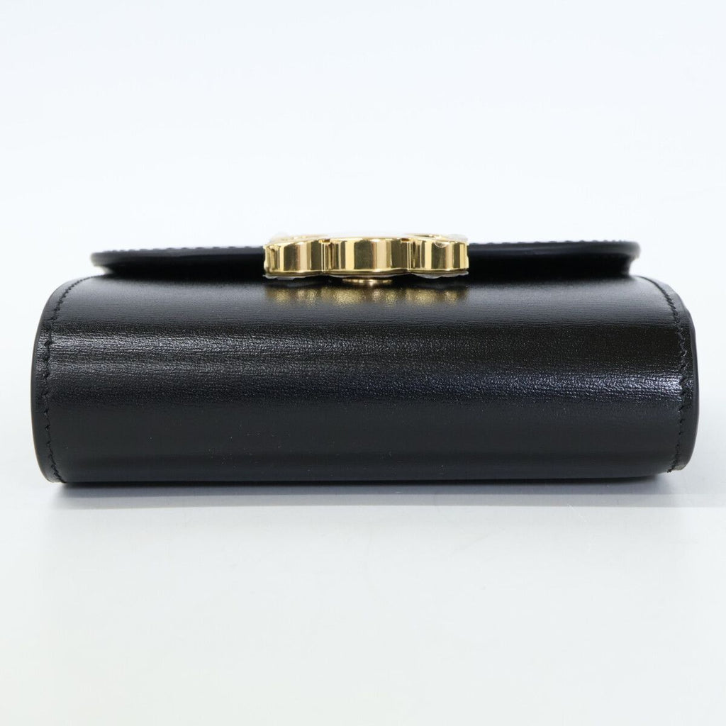Celine Small Flap Wallet Triomphe Shiny Calfskin — view 5