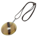 Hermes Buffalo Horn Leather Cord