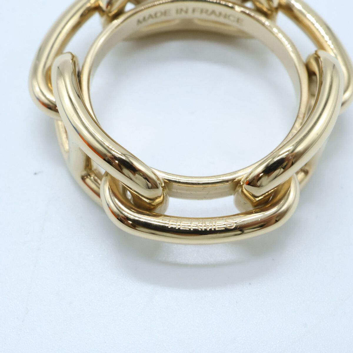 Hermes Legato Chaine D'ancre Scarf Ring — view 7
