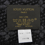 Louis Vuitton Echarpe Monogram Classic Wool 100% Fringe Scarf — view 7