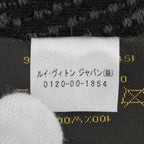 Louis Vuitton Echarpe Monogram Classic Wool 100% Fringe Scarf — view 8