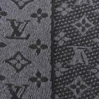 Louis Vuitton Echarpe Monogram Classic Wool 100% Fringe Scarf — view 5