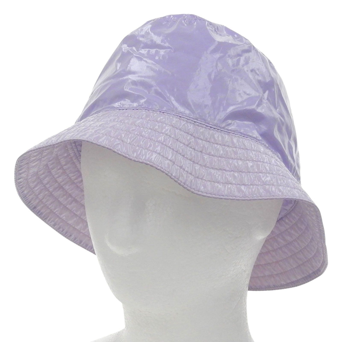 Hermes Red Nylon Bucket Hat Purple 59