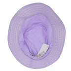 Hermes Red Nylon Bucket Hat Purple 59 — view 4