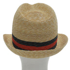 Gucci Sherry Line Web Straw Hat Natural — view 5