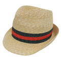 Gucci Sherry Line Web Straw Hat Natural