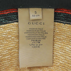 Gucci Sherry Line Web Straw Hat Natural — view 8