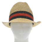 Gucci Sherry Line Web Straw Hat Natural — view 3