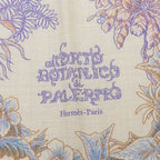 Hermes Carre Geant 140 Palermo Botanical Garden Cashmere Silk Scarf Multi French — view 7
