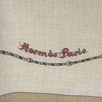 Hermes Triangle Clic Clac Cashmere Silk Scarf Multi — view 7