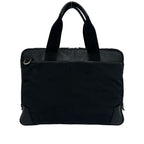 Gucci Guccissima Logo Nylon Leather 2-Way Business Shoulder Bag Black — view 3