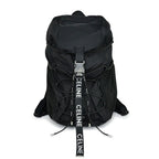 Celine Medium Trekking Backpack Black Nylon