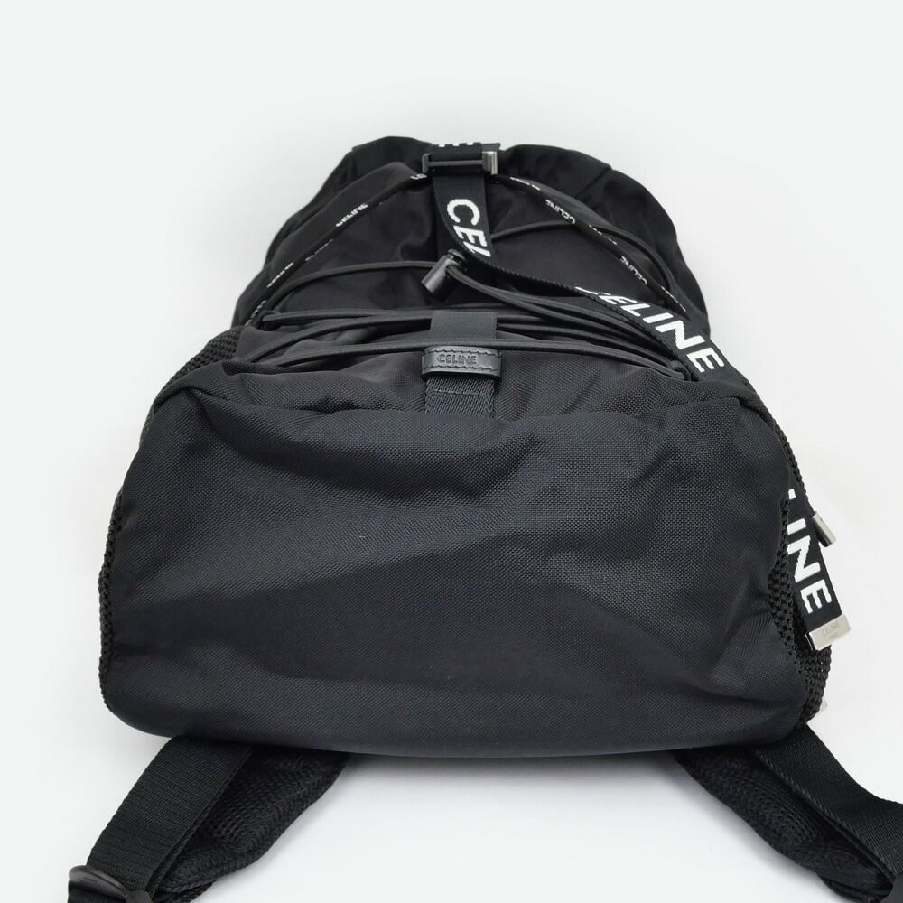 Celine Medium Trekking Backpack Black Nylon — view 3