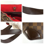 Louis Vuitton Damier Hampstead PM Brown Gold Tote Bag — view 5