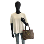 Louis Vuitton Damier Hampstead PM Brown Gold Tote Bag — view 7
