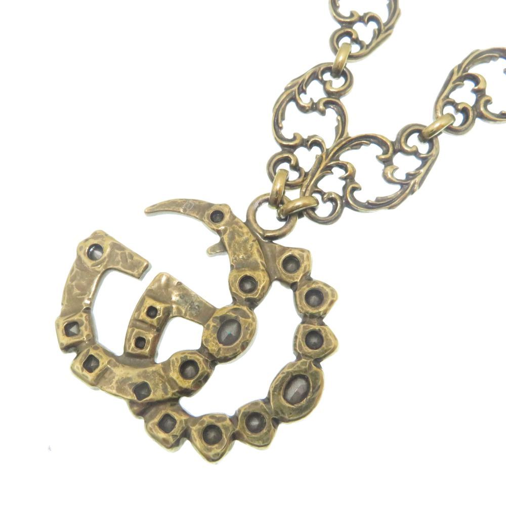 Gucci Double G Necklace Multicolor Stone — view 8