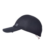 Hermes Hat Miles Cap Sellier Buttons H Logo 59 Cotton Black — view 5
