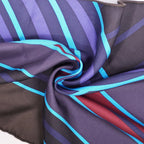 Hermes Scarf Triangle Jean All Over Print Coup de Fouet Silk Multicolor — view 6