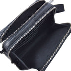 Dior Erl Shoulder Pouch Logo Purse Leather Black Homme — view 7