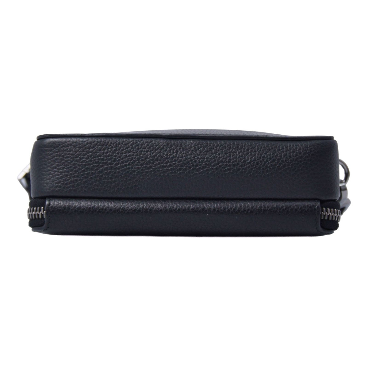 Dior Erl Shoulder Pouch Logo Purse Leather Black Homme — view 6