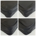 Prada Tessuto Black Silver Nylon Camera Bag Pochette — view 4