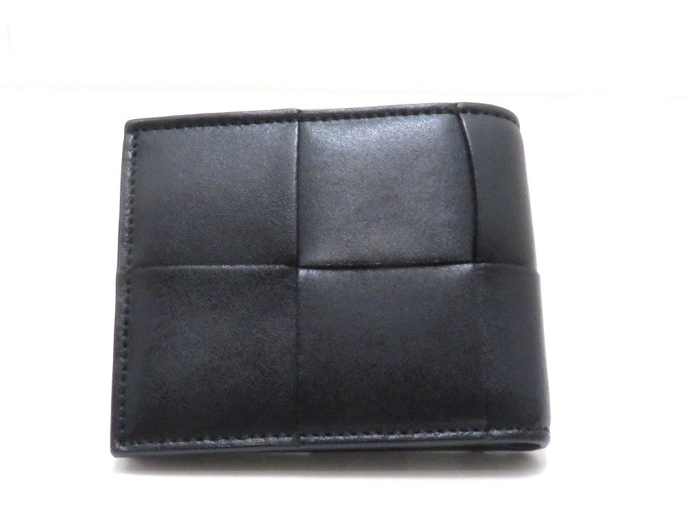 Bottega Veneta Cassette Bifold Wallet Leather Black — view 3