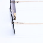 Chanel Rimless Sunglasses Eyewear CC Logo Black Gold — view 7